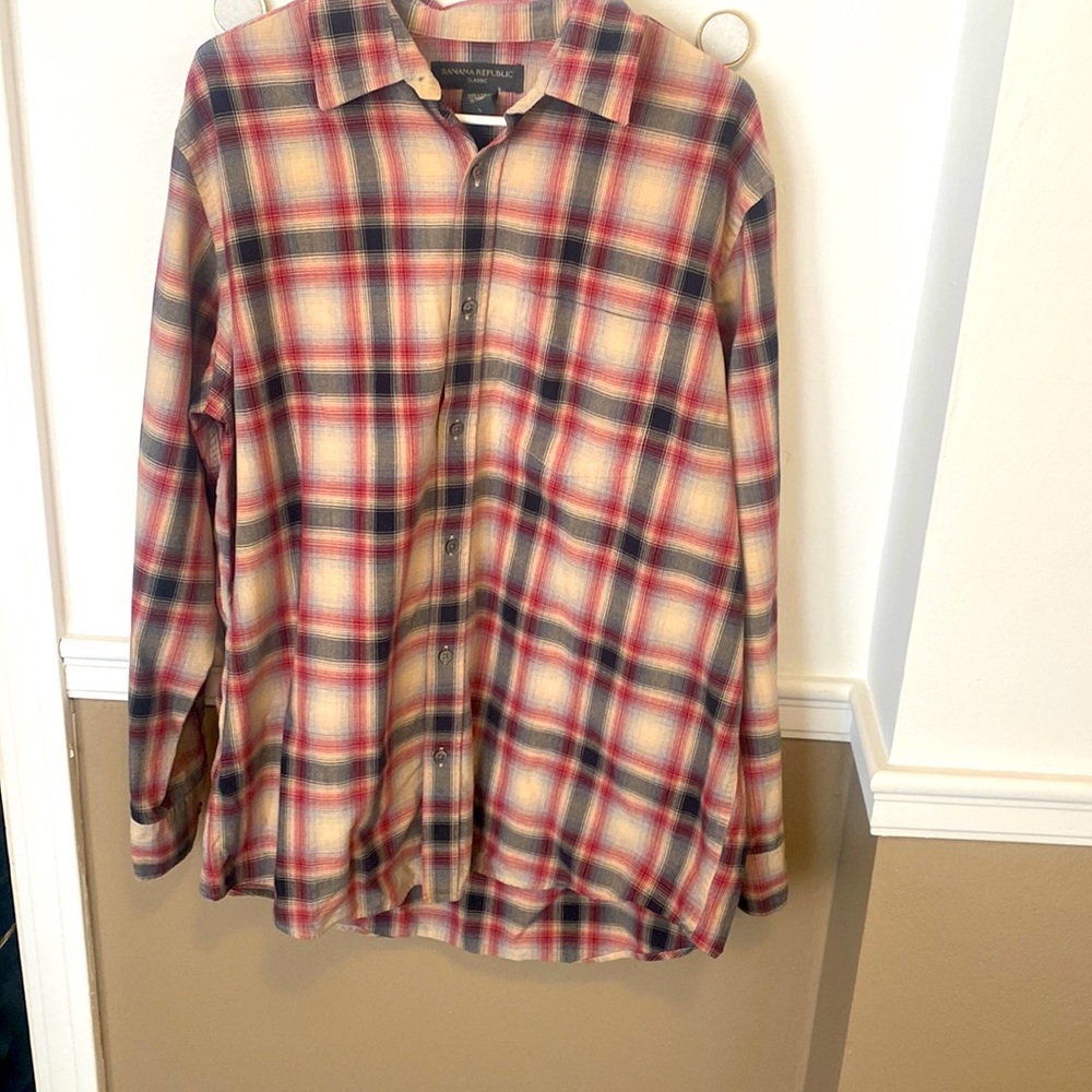 Banana republic cotton burton down